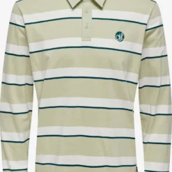 Only & Sons Longsleeves Shirt HECTOR Heren Beige