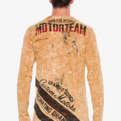 Cipo & Baxx Longsleeves Shirt Heren Ombergrijs / Lichtbruin -Jack & Jones Verkoop e58045f9c88c1f069a6daca942b6b906 scaled