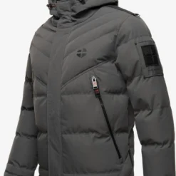 Winterjassen Winterjas Romaan Heren Antraciet