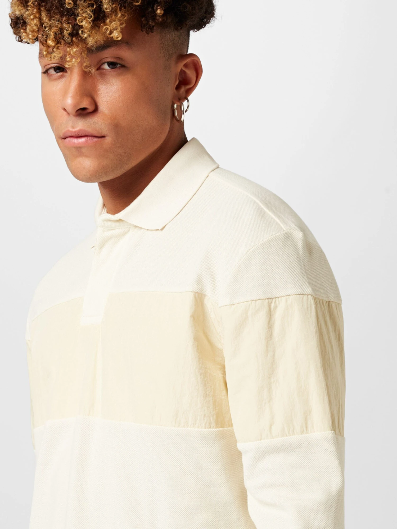 BOSS ORANGE Longsleeves Shirt Heren Champagne 2 BOSS ORANGE Longsleeves Shirt Heren Champagne - Afbeelding 2