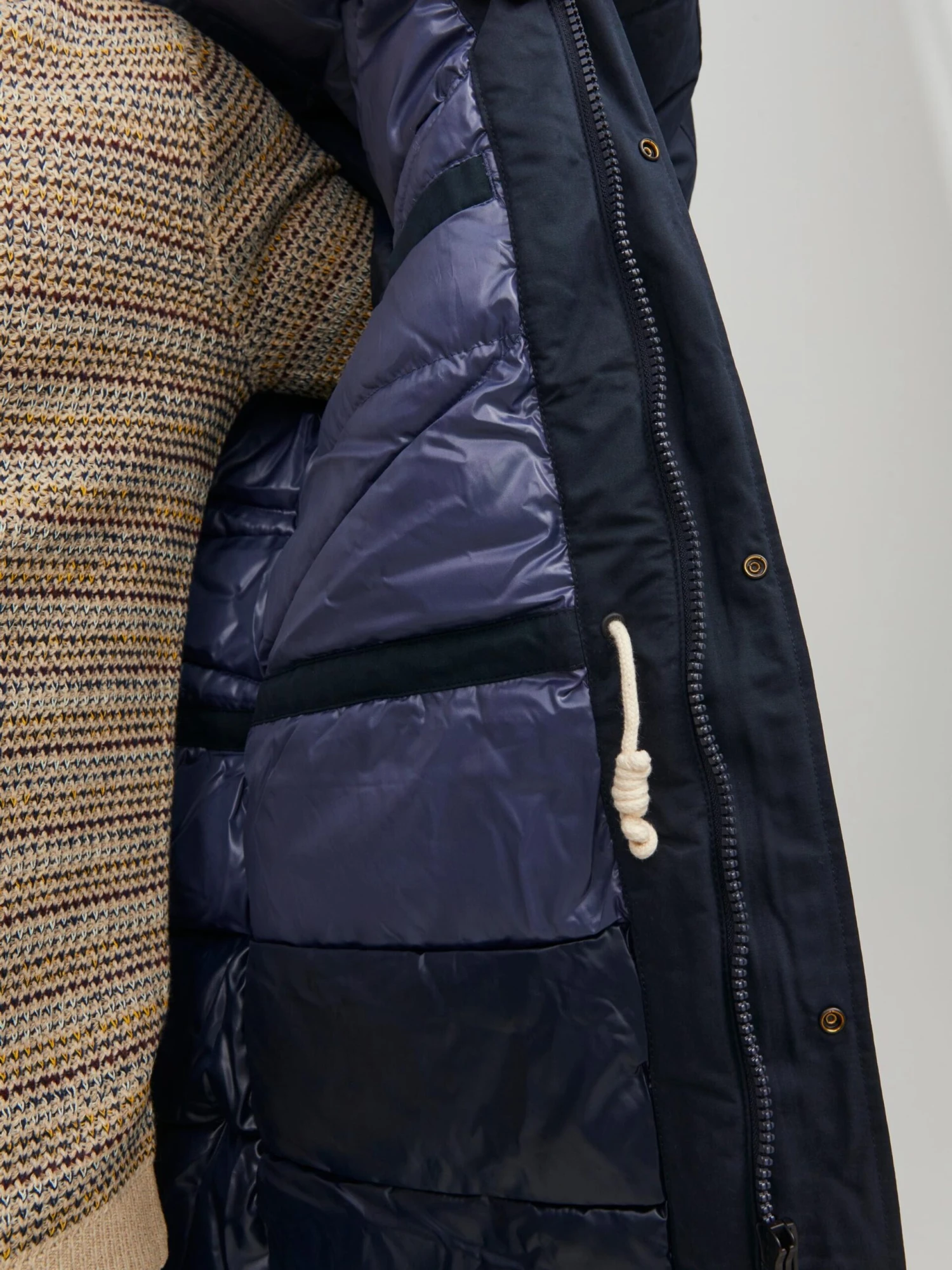 Jack & Jones Parkas Winterparka Mash Heren Navy 6 Jack & Jones Parkas Winterparka Mash Heren Navy - Afbeelding 6