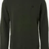 No-Excess Crewneck Truien Trui Heren Donkergroen