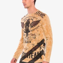 Cipo & Baxx Longsleeves Shirt Heren Ombergrijs / Lichtbruin -Jack & Jones Verkoop f4b4a8437a92a974a3f0fe87b110a2b3 scaled