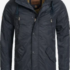 Indicode Jeans Parkas Winterparka Bardsley Heren Navy